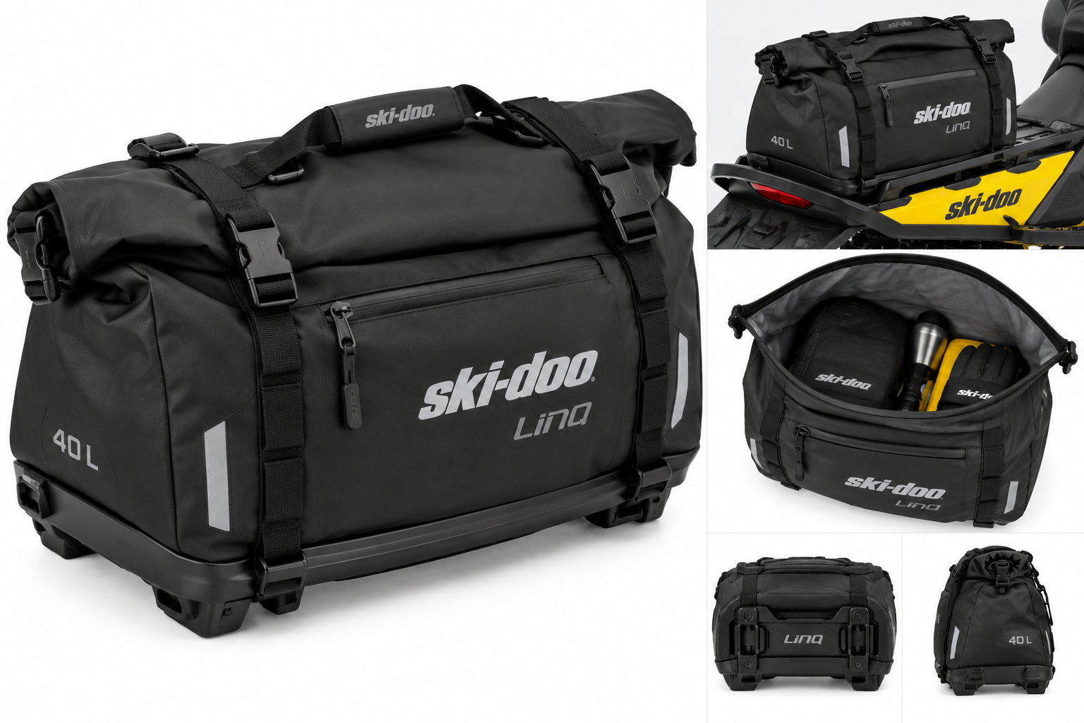 Ski-Doo LinQ Roll-Top Bag 40 L